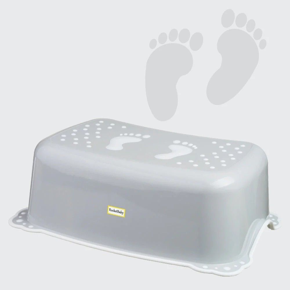 RocketBaby Step Stool London Grey